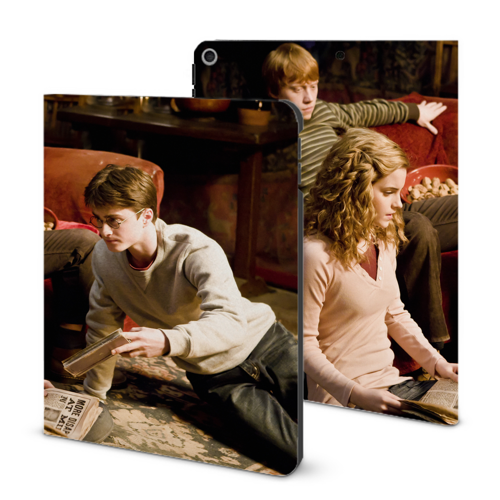 （画像用） Harry Potter ハリー・ポッターシリーズ IPad ケース ブック型 PUレザー TPU 耐衝撃 軽量 薄型 ペン収納なし 全面保護 IPad 各モデル対応